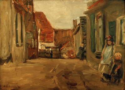 Dutch Street by Max Liebermann